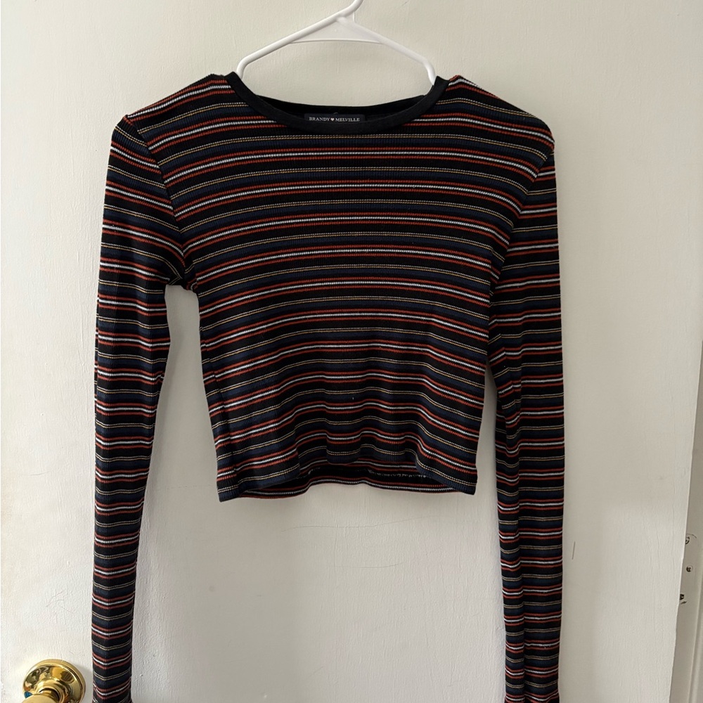 Brandy Melville stripped long sleeve